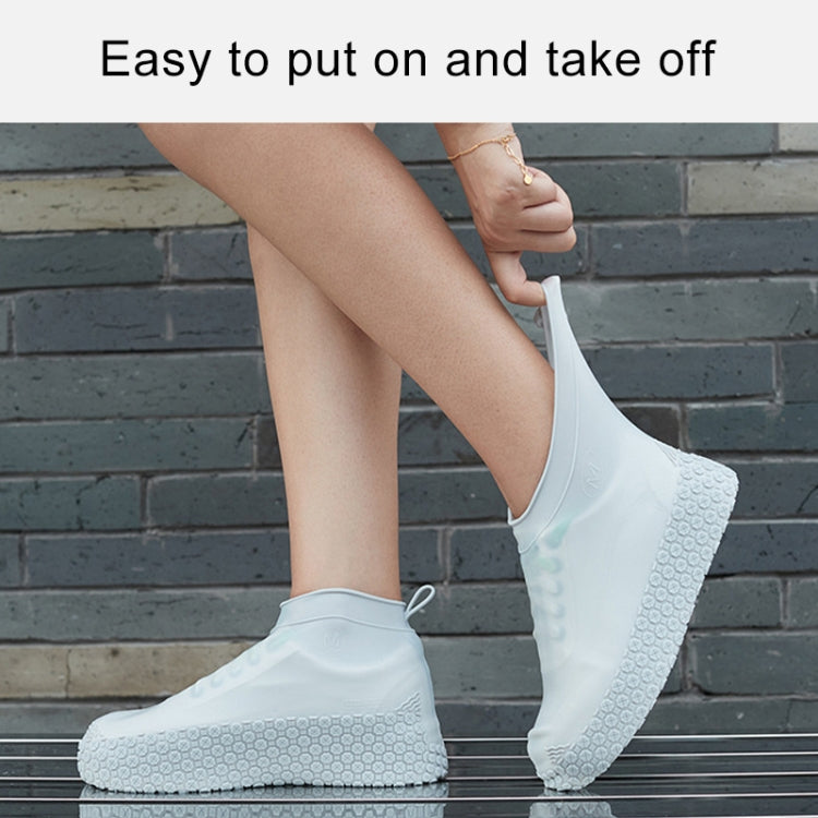 Copriscarpe impermeabili in silicone antiscivolo L