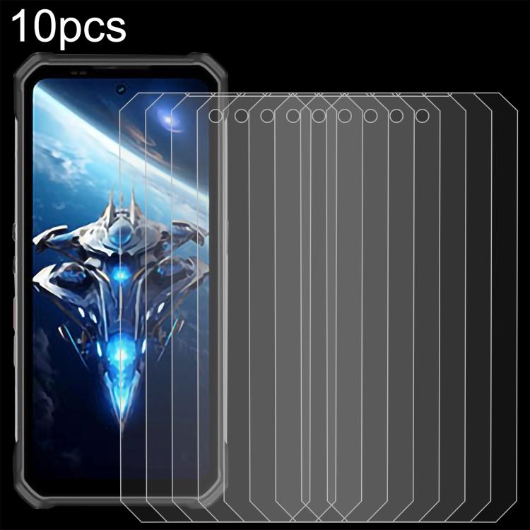 Pellicola vetro temperato 10 pezzi per Oukitel WP100 Titan