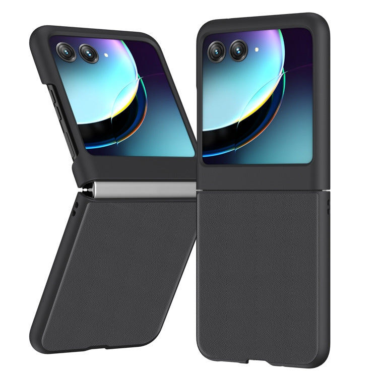 Custodia in pelle ultrasottile per Motorola Razr 60 Ultra