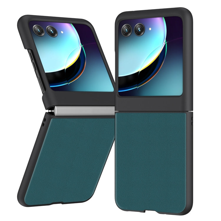 Custodia in pelle ultrasottile per Motorola Razr 60 Ultra