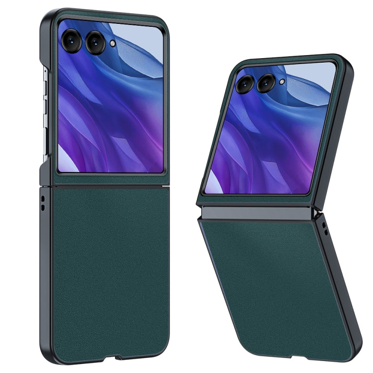 Custodia in pelle ultrasottile per Motorola Razr 60 Ultra