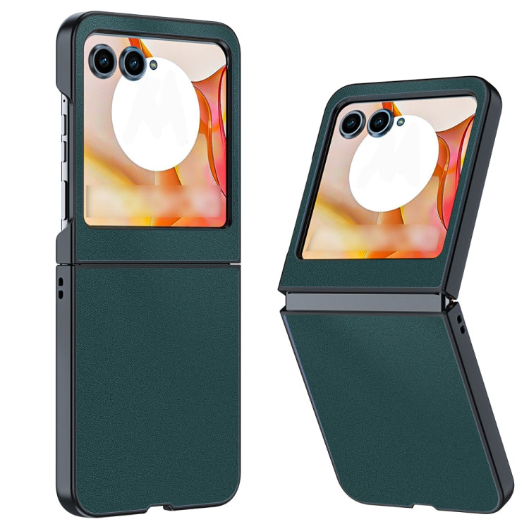 Custodia in pelle ultrasottile per Motorola Razr 60 Ultra