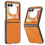 Custodia in pelle ultrasottile per Motorola Razr 60 Ultra