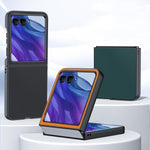 Custodia in pelle ultrasottile per Motorola Razr 60 Ultra