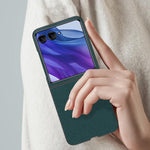 Custodia in pelle ultrasottile per Motorola Razr 60 Ultra