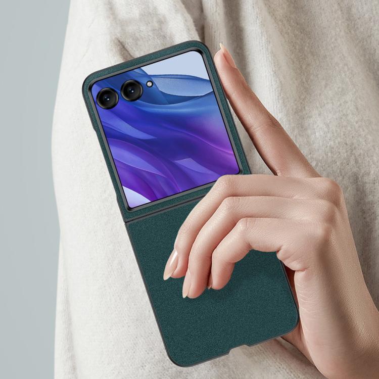 Custodia in pelle ultrasottile per Motorola Razr 60 Ultra