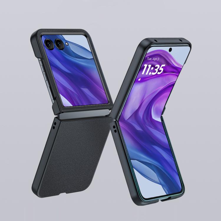 Custodia in pelle ultrasottile per Motorola Razr 60 Ultra