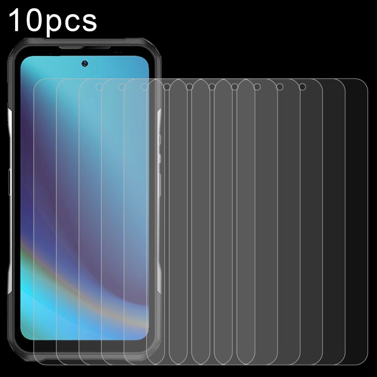Pellicola in vetro temperato 10 pezzi per DOOGEE V20 Pro