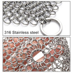 Pulitore per pentole in acciaio inox 316 varie dimensioni