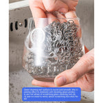 Pulitore per pentole in acciaio inox 316 varie dimensioni