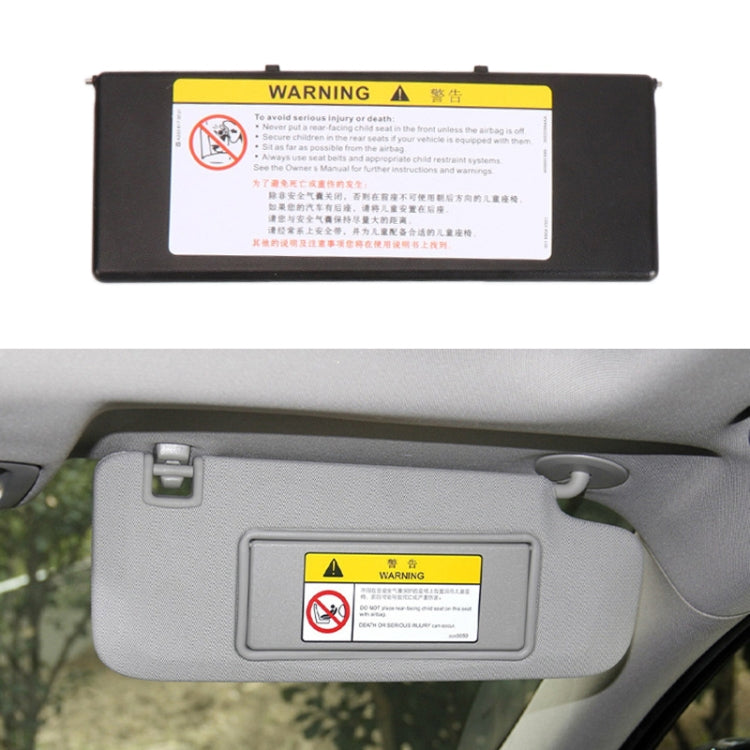 Specchio trucco con visiera parasole per Peugeot 308 2010-2022