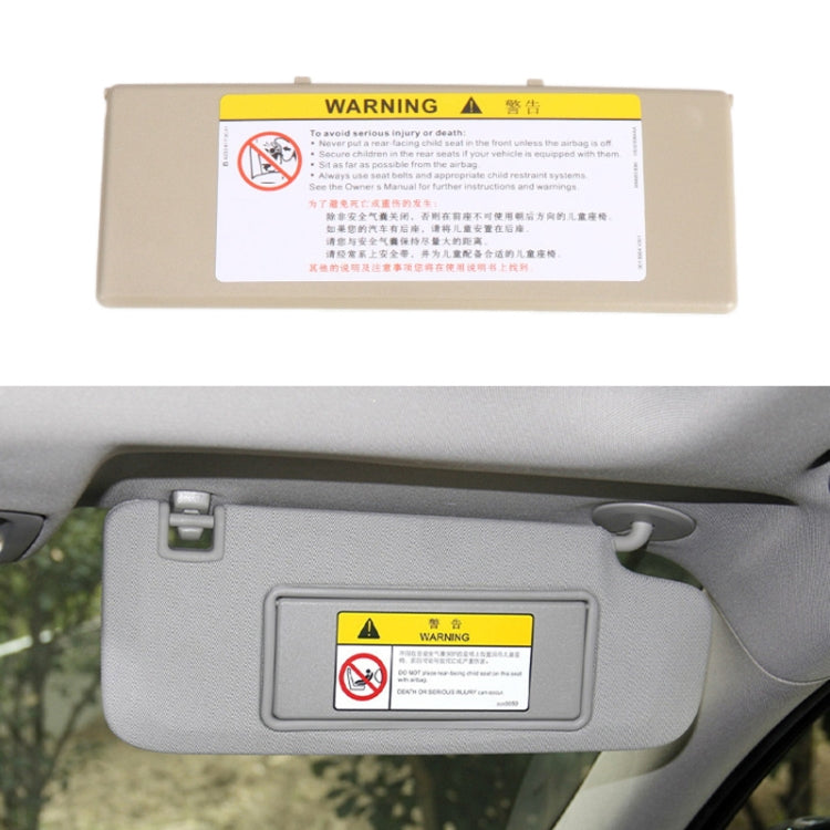 Specchio trucco con visiera parasole per Peugeot 308 2010-2022