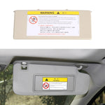 Specchio trucco con visiera parasole per Peugeot 308 2010-2022