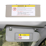 Specchio trucco con visiera parasole per Peugeot 308 2010-2022
