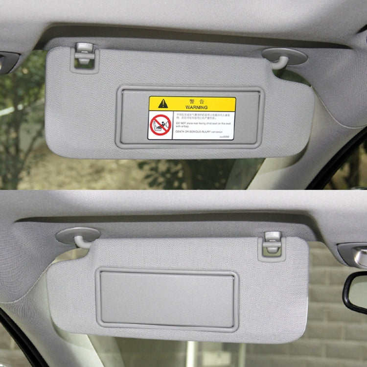 Specchio trucco con visiera parasole per Peugeot 308 2010-2022