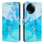Custodia in pelle marmo per Realme 12 4G e 12 Pro
