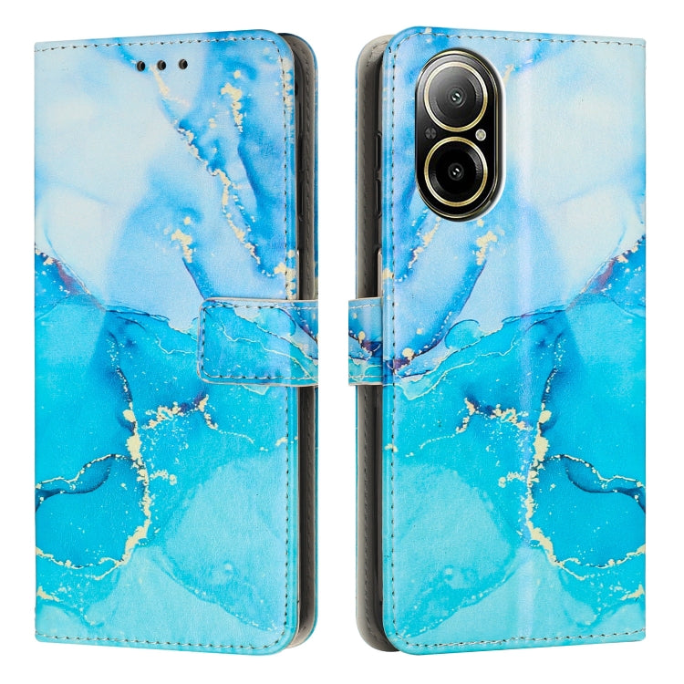 Custodia in pelle marmo per Realme 12 4G e 12 Pro