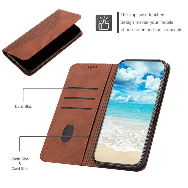 Custodia portafoglio in pelle magnetica per OPPO Reno13 Pro