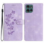 Custodia per telefono in pelle con motivo a farfalla in rilievo, For Motorola Moto G Play 2025, For Motorola Edge 50 5G, For Motorola Edge 50 Pro, For Motorola Edge 50 Fusion