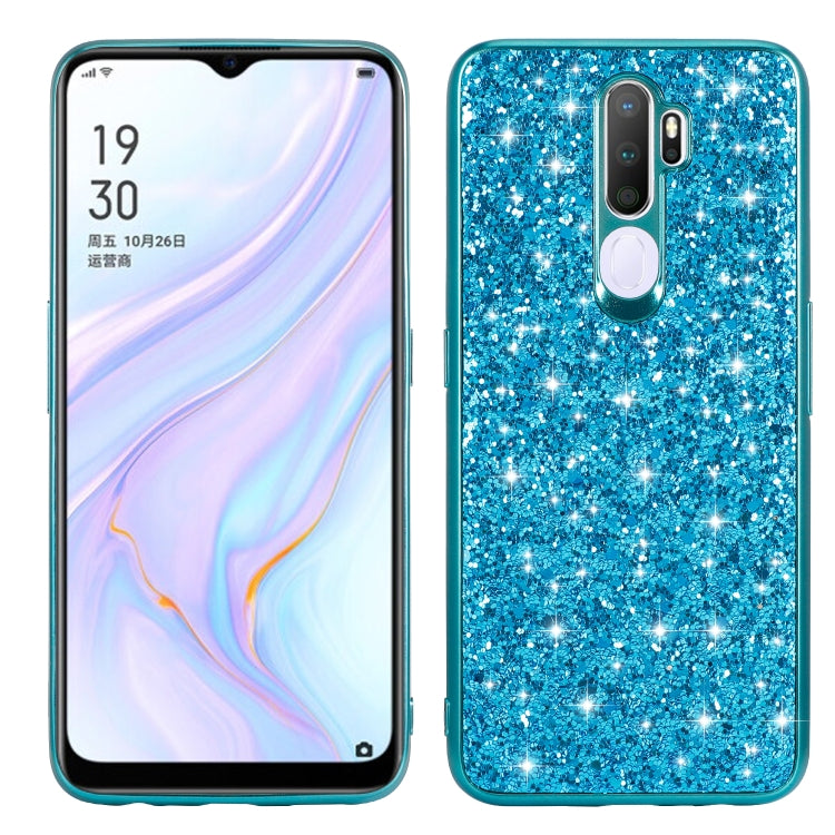 Custodia protettiva in TPU antiurto glitterata per OPPO A11