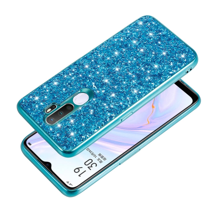 Custodia protettiva in TPU antiurto glitterata per OPPO A11