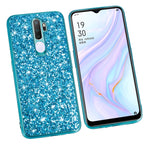 Custodia protettiva in TPU antiurto glitterata per OPPO A11