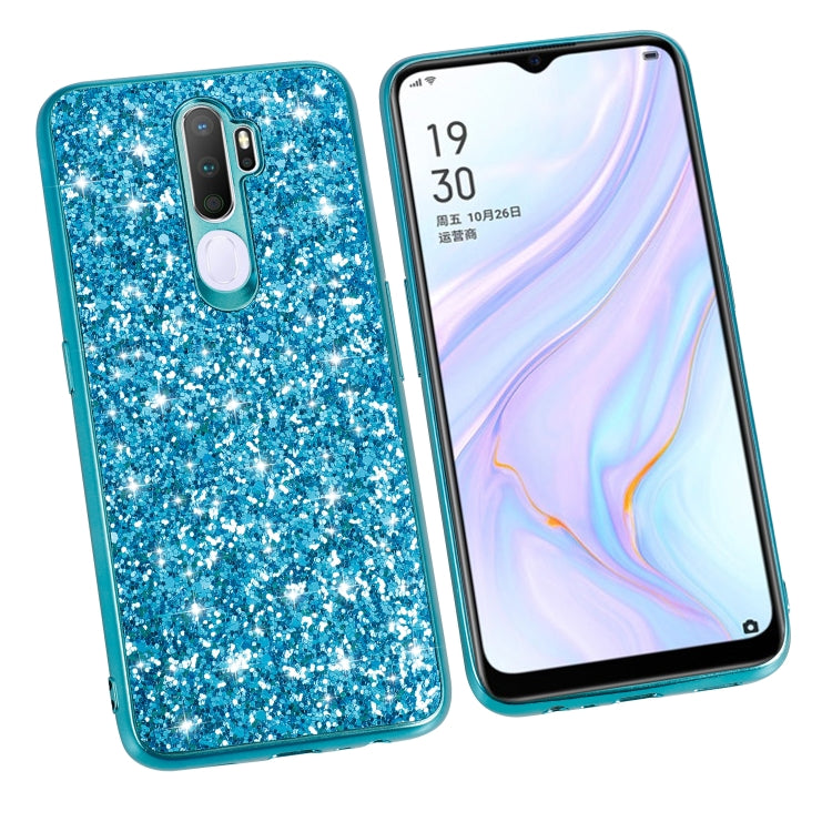 Custodia protettiva in TPU antiurto glitterata per OPPO A11