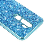 Custodia protettiva in TPU antiurto glitterata per OPPO A11
