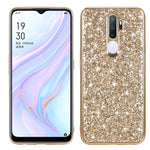 Custodia protettiva in TPU antiurto glitterata per OPPO A11