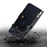 Custodia in pelle con cerniera per Realme C75 4G e 14x 5G