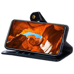 Custodia in pelle con cerniera per Realme GT 7 5G