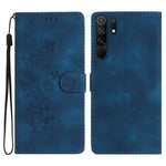 Custodia in pelle con motivo farfalla per Xiaomi Redmi 9