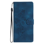 Custodia in pelle con motivo farfalla per Xiaomi Redmi 9