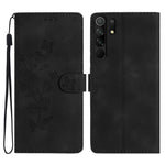 Custodia in pelle con motivo farfalla per Xiaomi Redmi 9