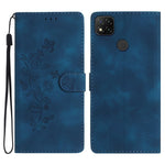 Custodia in pelle con motivo farfalla per Xiaomi Redmi 9