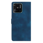 Custodia portafoglio in pelle con farfalla per Xiaomi Redmi 10C