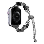 Cinturino in metallo con perle per Apple Watch SE 2022 e Series 7