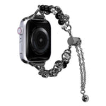 Cinturino in metallo con perle per Apple Watch SE 2022 e Series 7