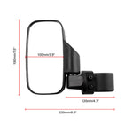 Specchietto retrovisore laterale per UTV e ATV 21cm