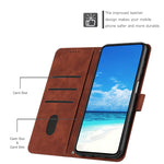 Custodia portafoglio in pelle per Tecno Camon 20 Premier