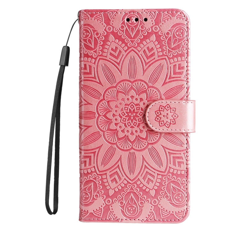 Custodia portafoglio in pelle goffrata per iPhone 15 e 16