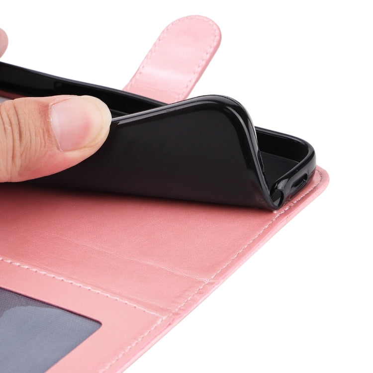 Custodia portafoglio in pelle goffrata per iPhone 15 e 16