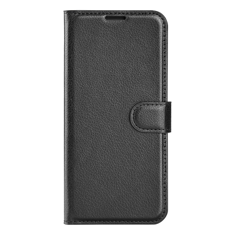 Custodia portafoglio Samsung Galaxy A14 5G con texture Litchi