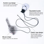 Giocattolo bastone teaser gatto con ventosa 1,8 m