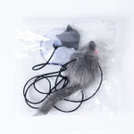 Giocattolo bastone teaser gatto con ventosa 1,8 m