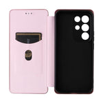 Custodia in pelle con vibrazione in fibra di carbonio per Realme C85 Pro 4G, 15T
