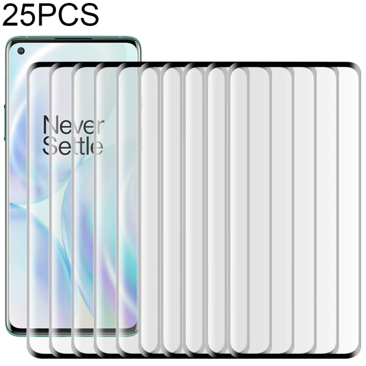 Pellicola vetro temperato 3D per OnePlus 8, 8 Pro e OnePlus 8 / 8 5G UW Verizon