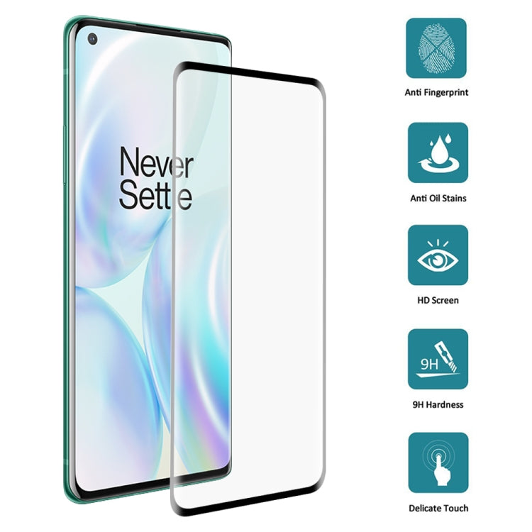 Pellicola vetro temperato 3D per OnePlus 8, 8 Pro e OnePlus 8 / 8 5G UW Verizon