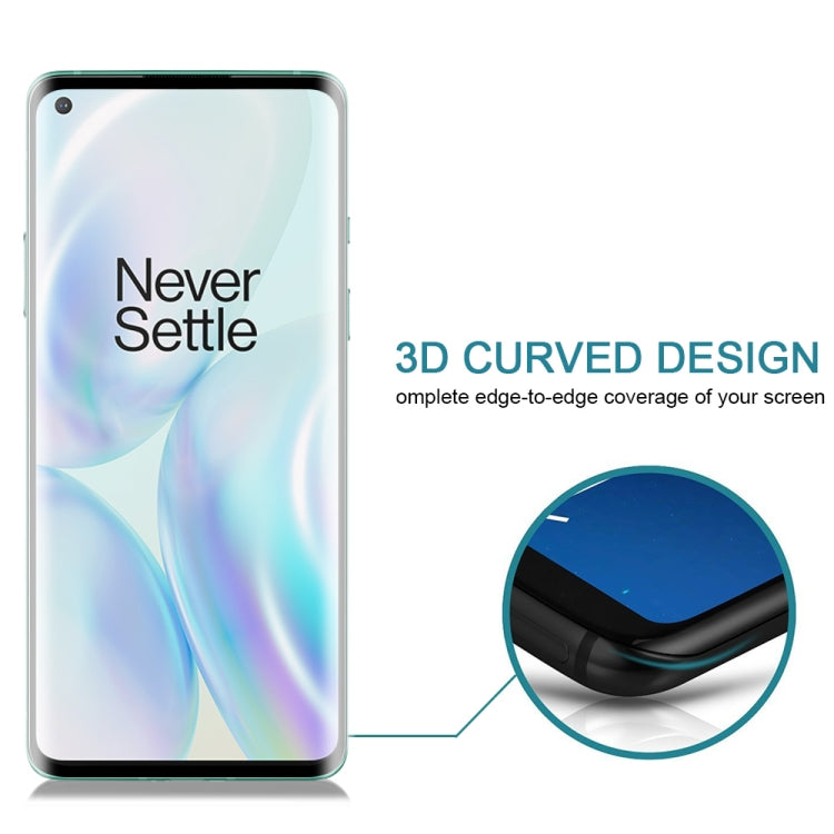 Pellicola vetro temperato 3D per OnePlus 8, 8 Pro e OnePlus 8 / 8 5G UW Verizon
