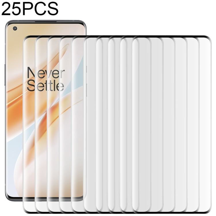 Pellicola vetro temperato 3D per OnePlus 8, 8 Pro e OnePlus 8 / 8 5G UW Verizon